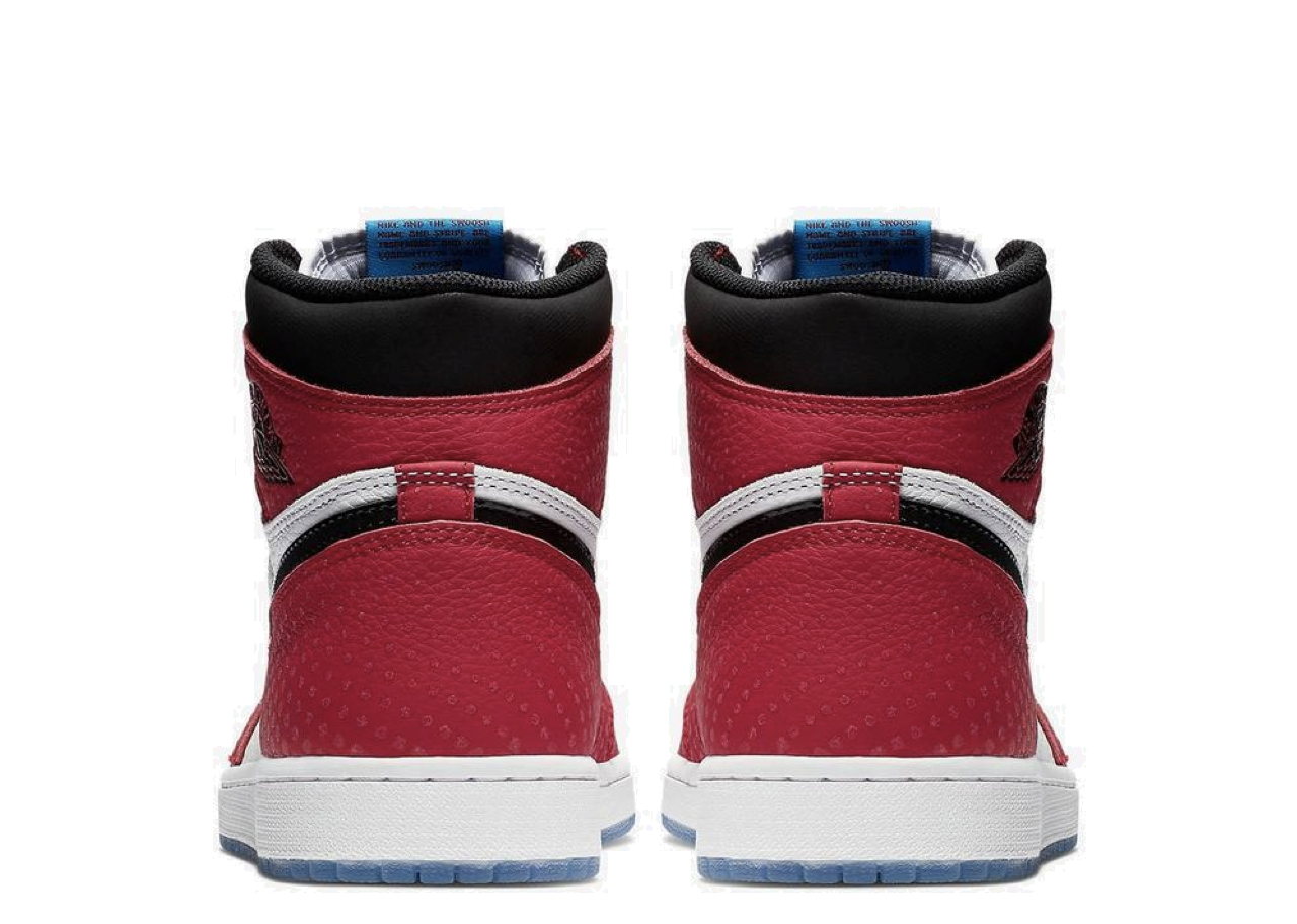 Air Jordan 1 Retro High Spider-Man Origin Story (Grade School) - photo 3