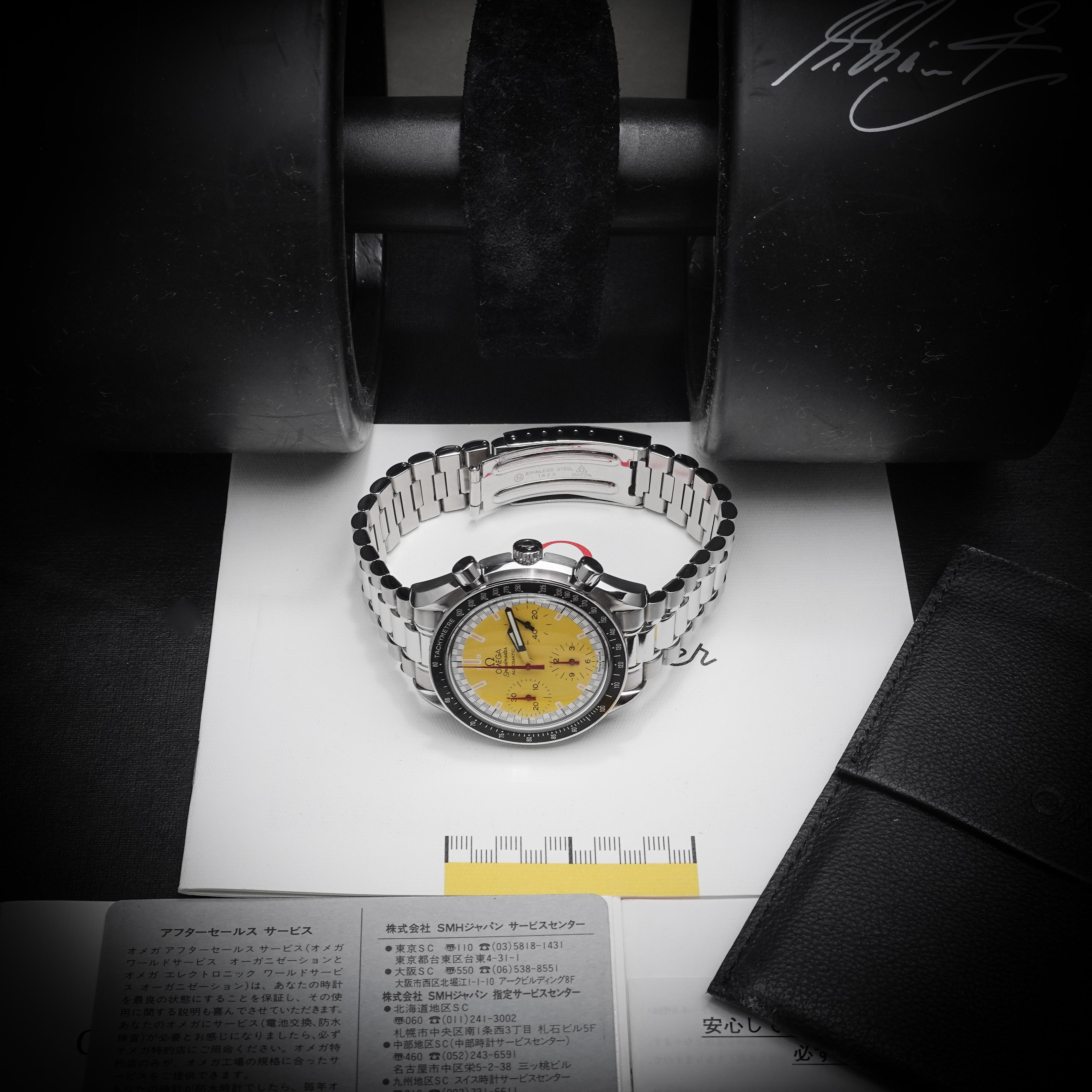 Omega Speedmaster Schumacher Reduced Yellow Ref: 3510.12.00 - photo 6