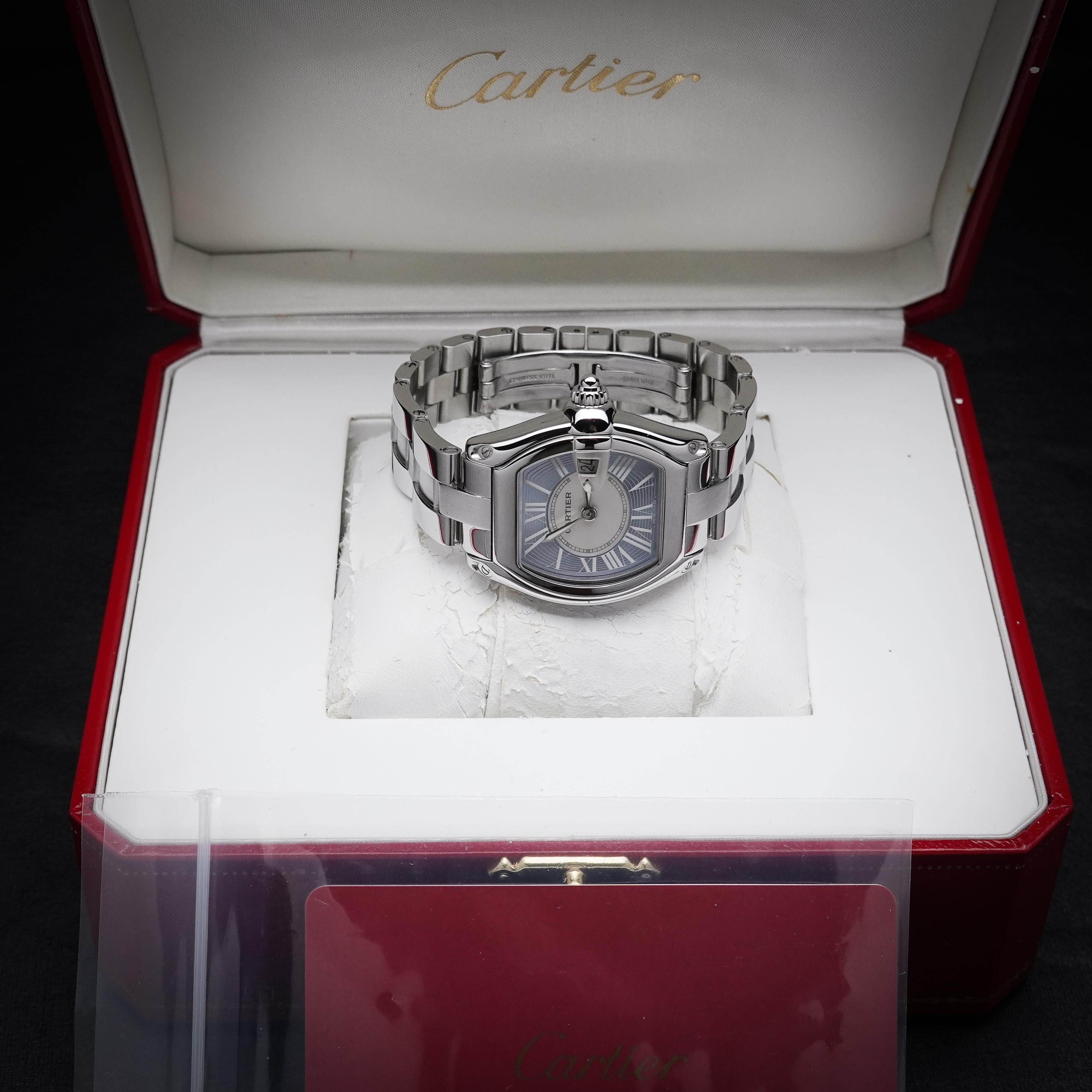 Cartier Roadster Light Blue Sunray Dial Limited Edition Ref: W62053V3 - photo 6