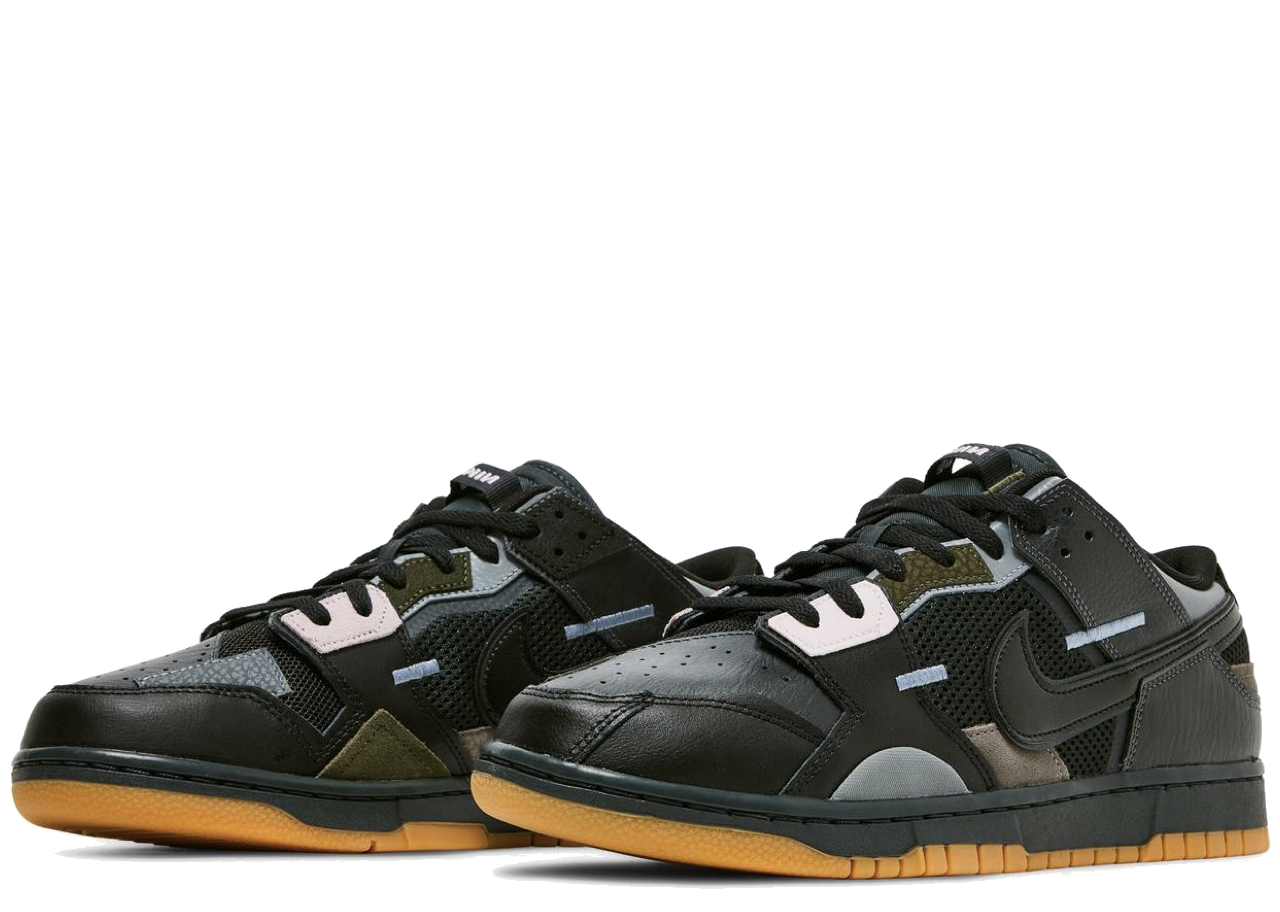 Nike Dunk Low Scrap Black Gum - photo 2