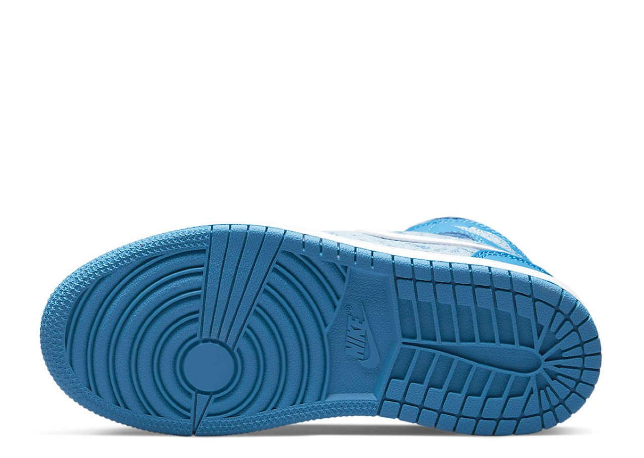 Air Jordan 1 Mid Washed Denim (Pre-School) - photo 4