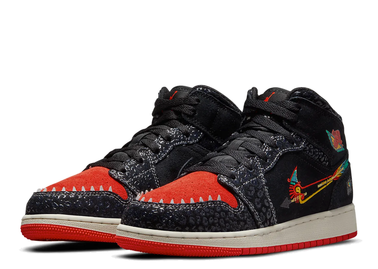 Air Jordan 1 Mid Siempre Familia (Grade School) - photo 2