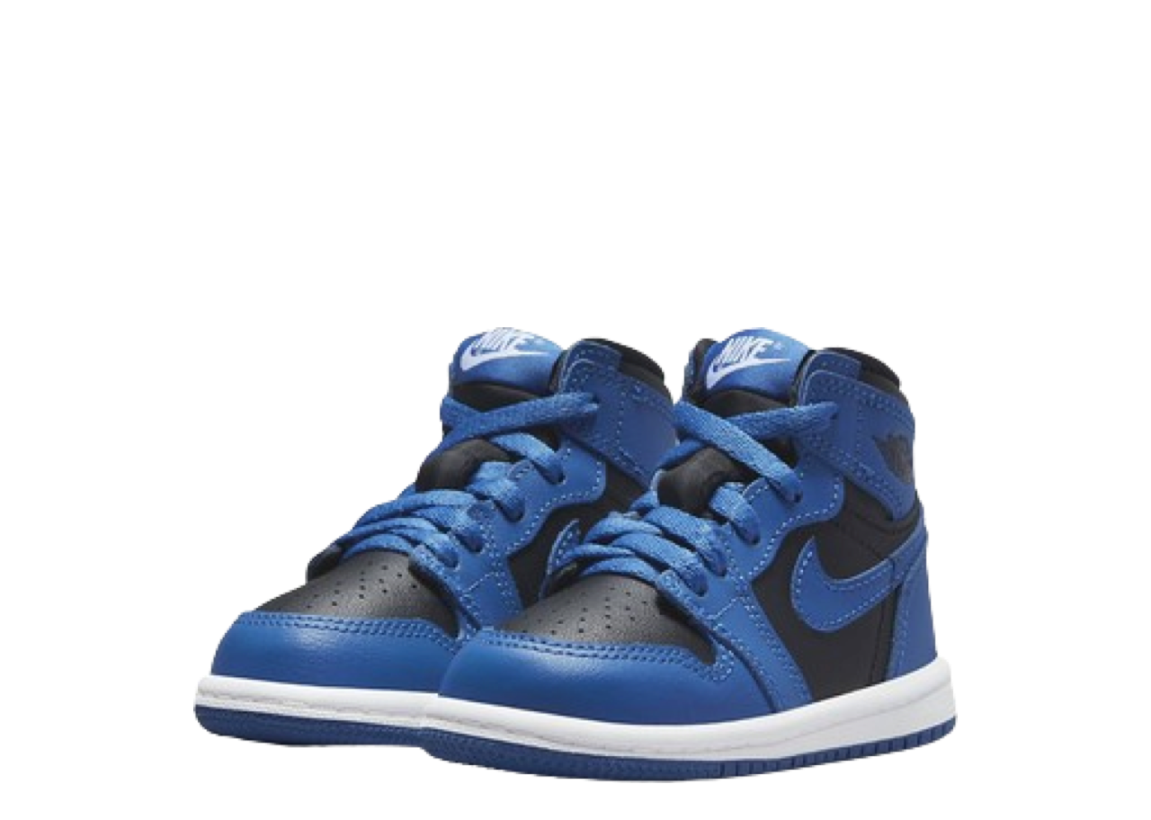 Air Jordan 1 High Dark Marina Blue (Toddler) - photo 2