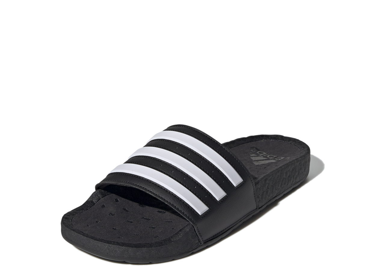 Adidas Adilette Boost Slides Black White - photo 2