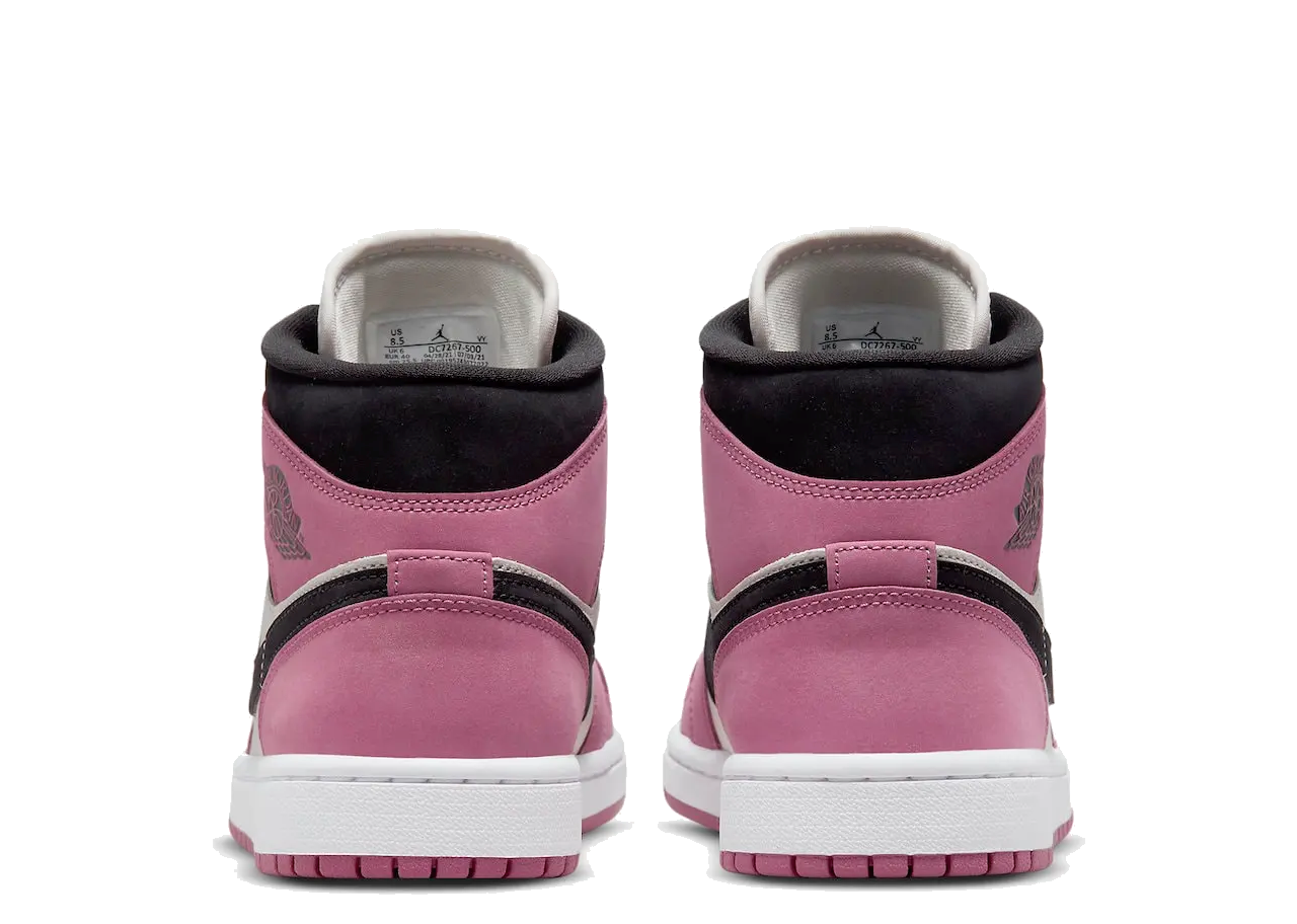 Air Jordan 1 Mid SE Light Mulberry (Women's) - photo 3