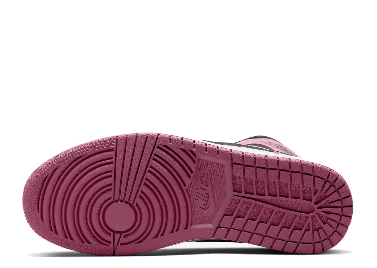 Air Jordan 1 Mid SE Light Mulberry (Women's) - photo 4