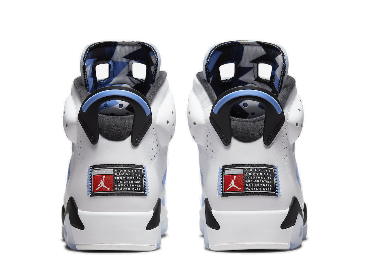 Jordan 6 Retro UNC White - photo 3