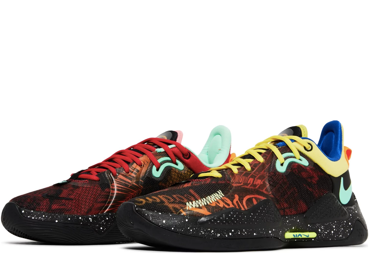 Nike PG 5 Mismatched Multicolor - photo 2