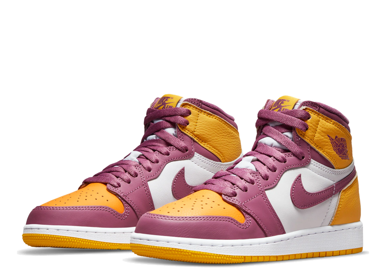 Air Jordan 1 Retro High OG Brotherhood (Grade School) - photo 2