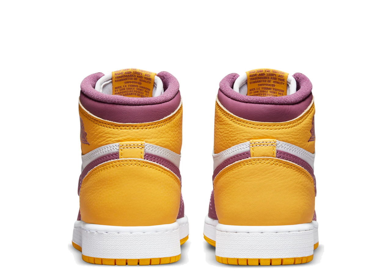 Air Jordan 1 Retro High OG Brotherhood (Grade School) - photo 3