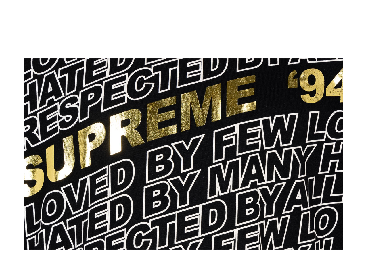 Supreme Respected Tee Black - photo 3