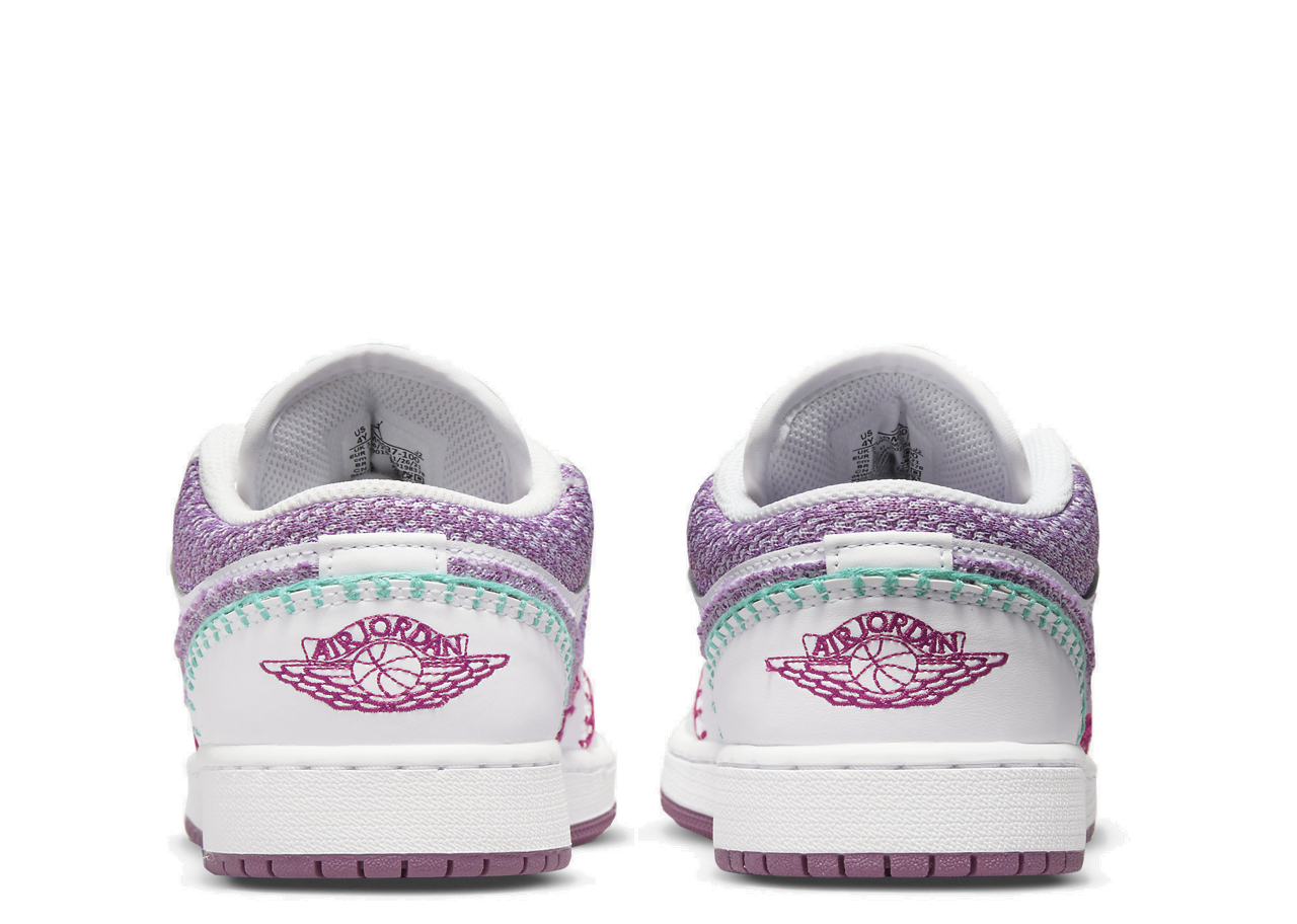 Air Jordan 1 Low SE Light Bordeaux (Grade School) - photo 3