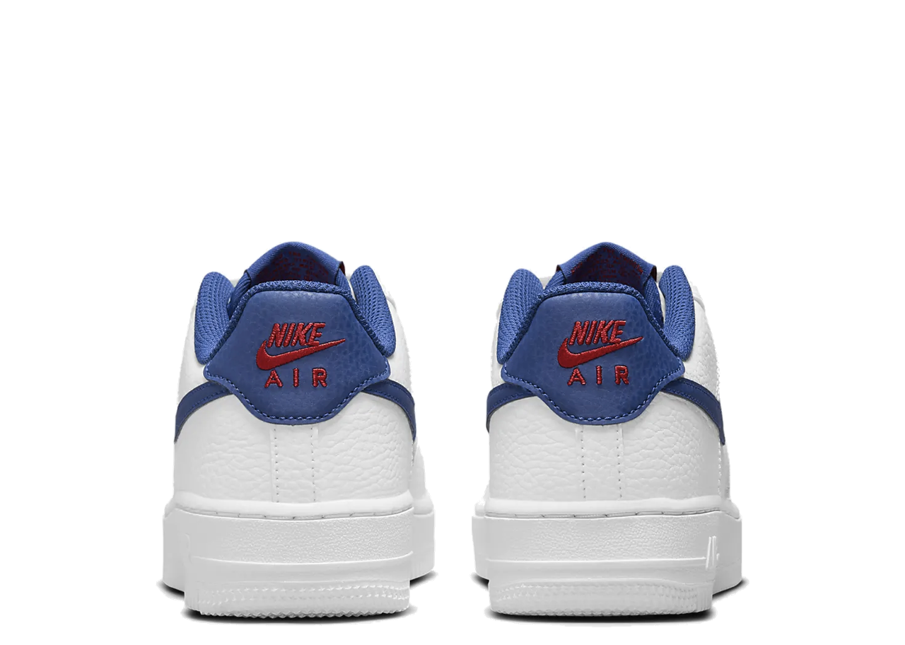 Nike Air Force 1 Low White Deep Royal (Grade School) - photo 3