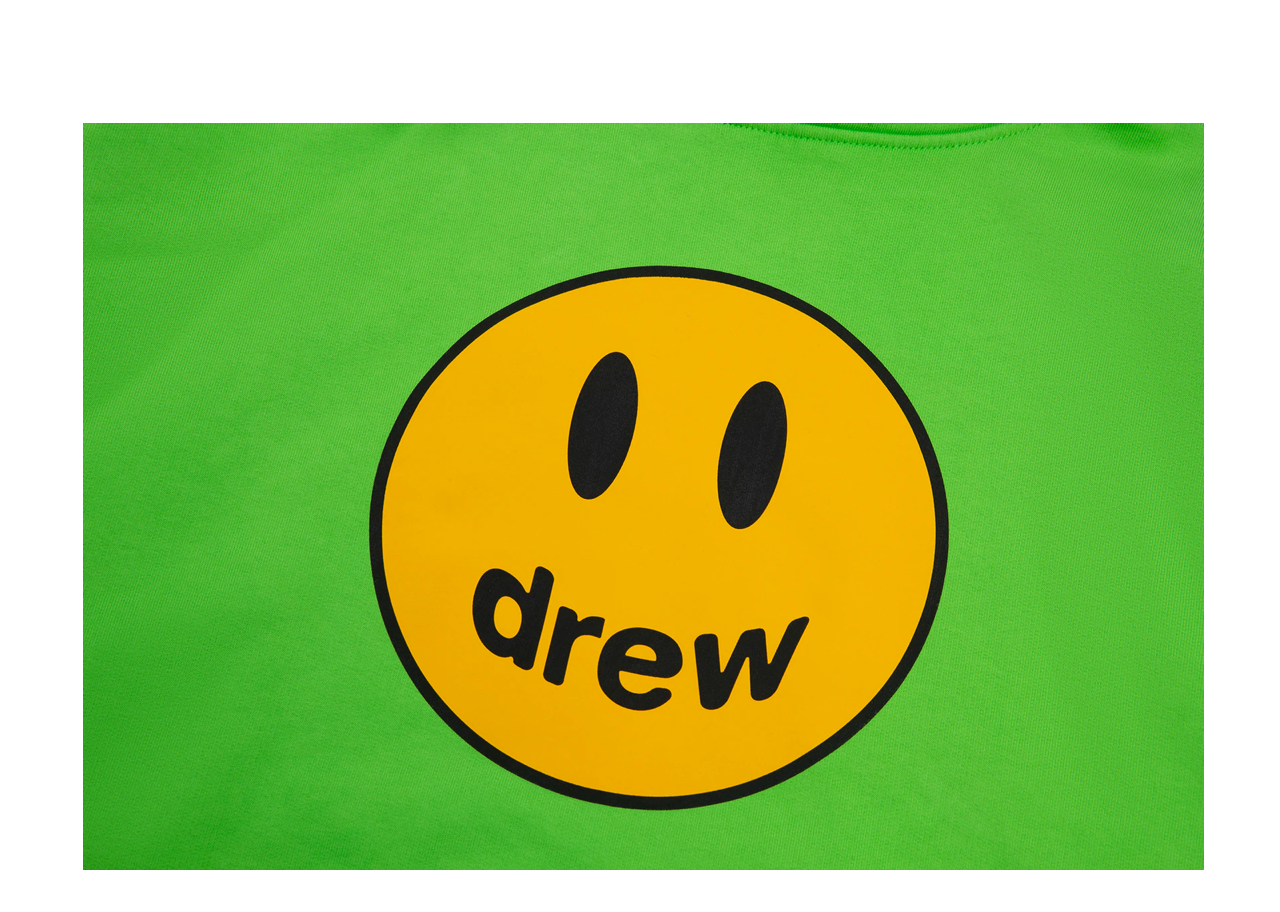 Drew House Mascot Hoodie Lime - photo 3