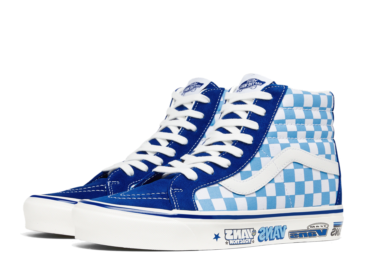 Vans Sk8-Hi 38 DX Anaheim Factory Freestyle True Blue - photo 2