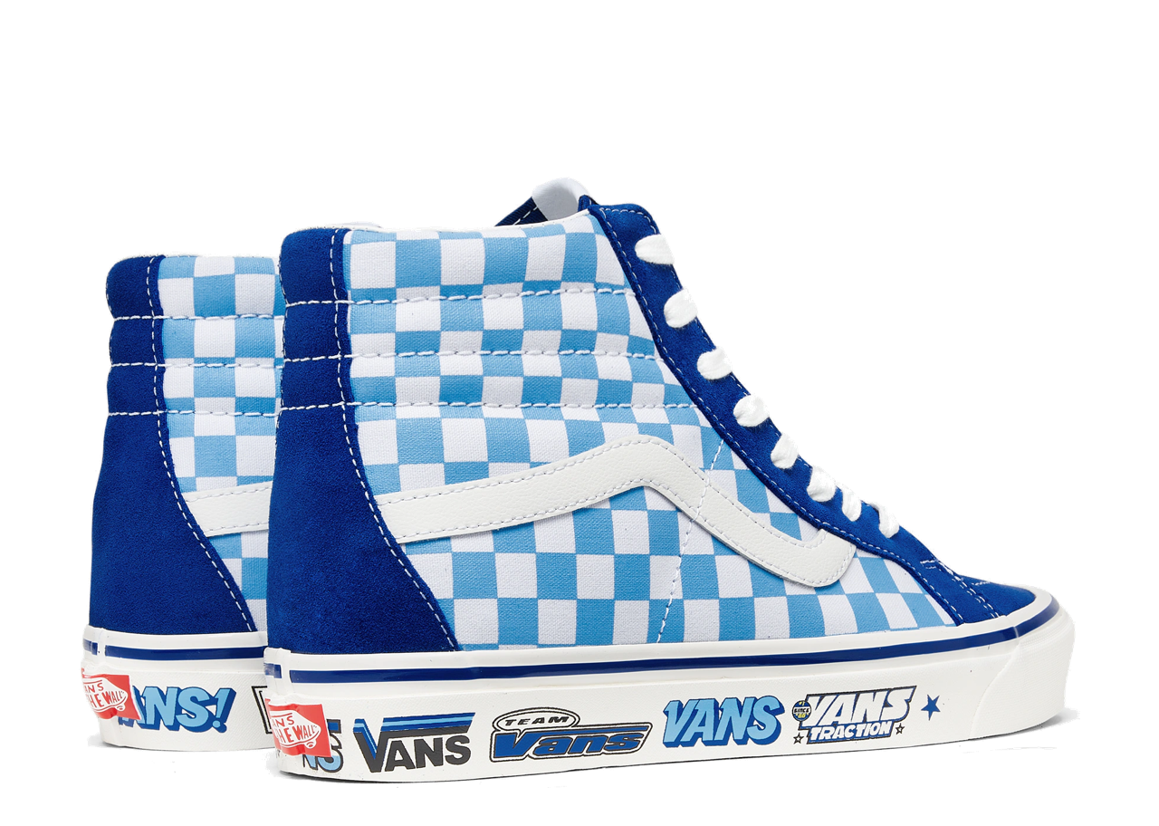 Vans Sk8-Hi 38 DX Anaheim Factory Freestyle True Blue - photo 3