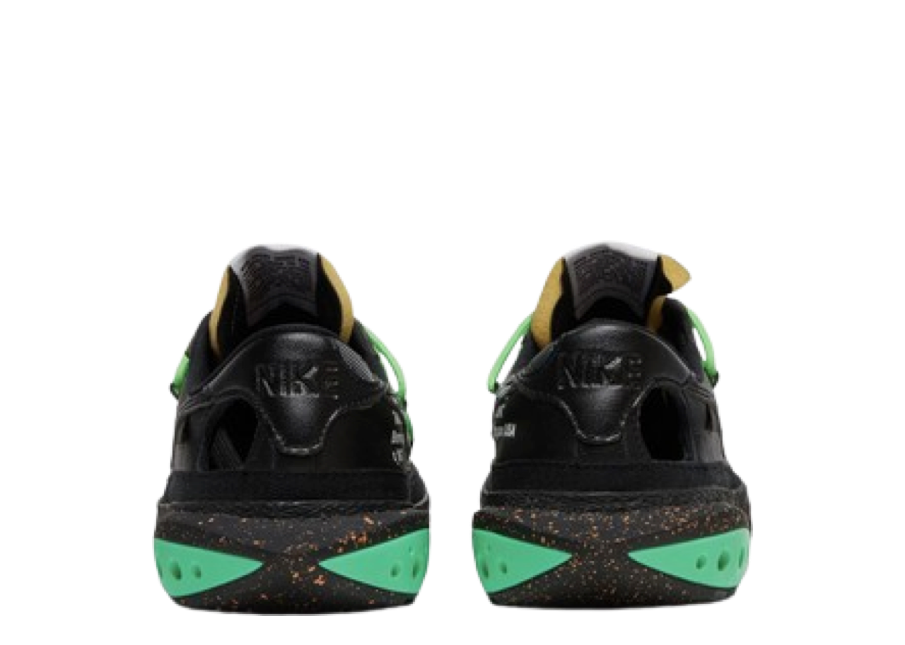 Nike Blazer Low Off-White Black Electro Green - photo 3