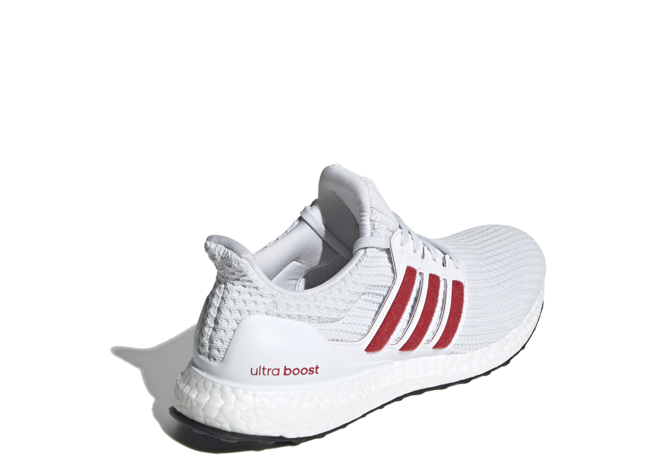 Adidas Ultra Boost 4.0 DNA White Red Scarlet - photo 3