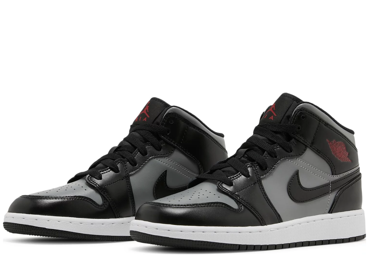 Air Jordan 1 Mid Shadow Red (Grade School) - photo 2