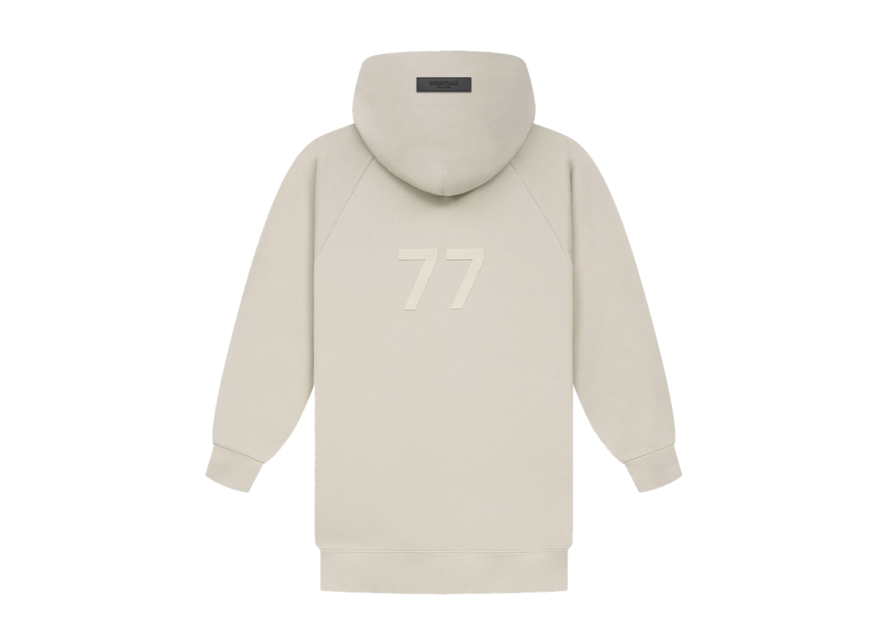 Fear of God Essentials Women's 3/4 Sleeve Hoodie Wheat - photo 2