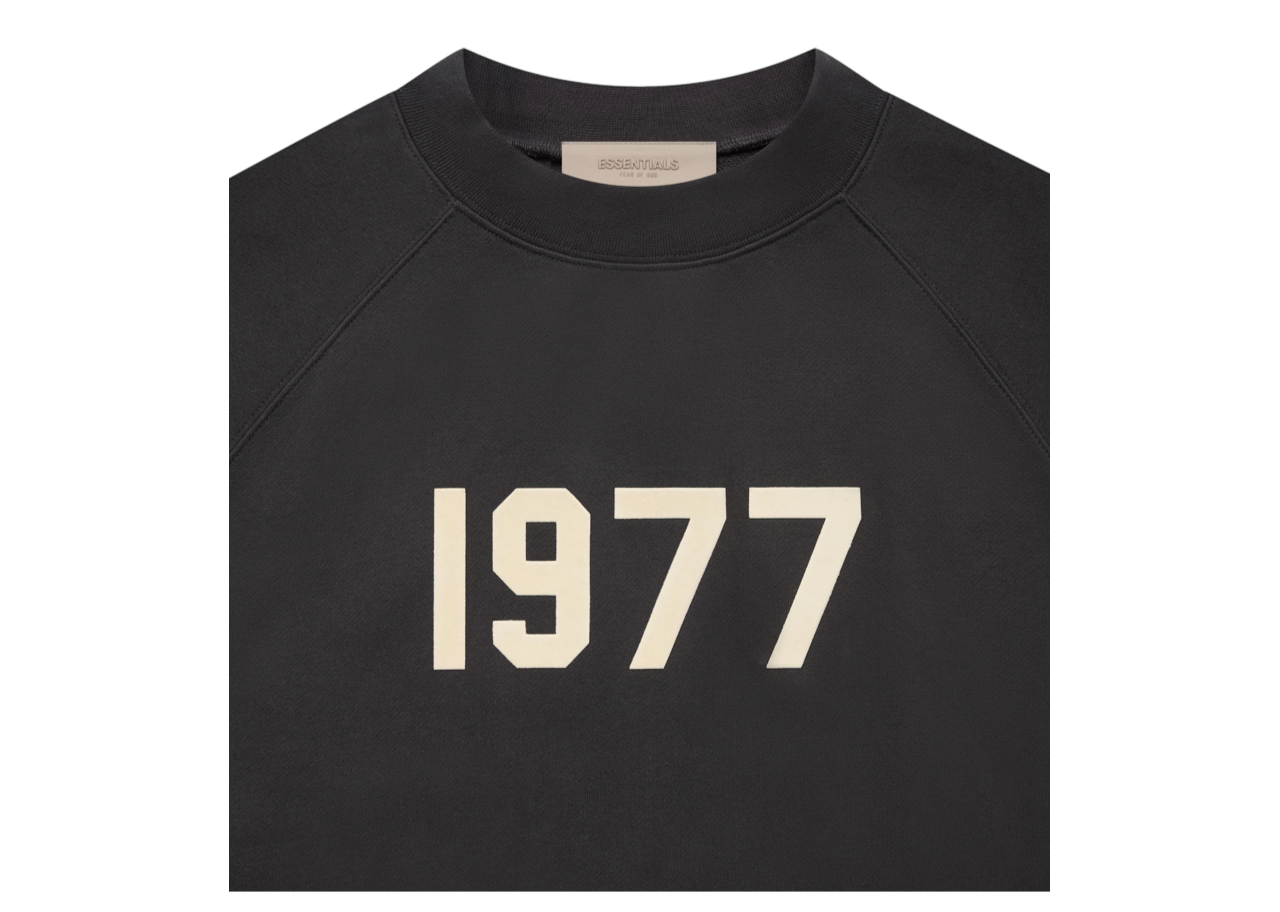 Fear of God Essentials 1977 SS Raglan Crewneck Iron - photo 3