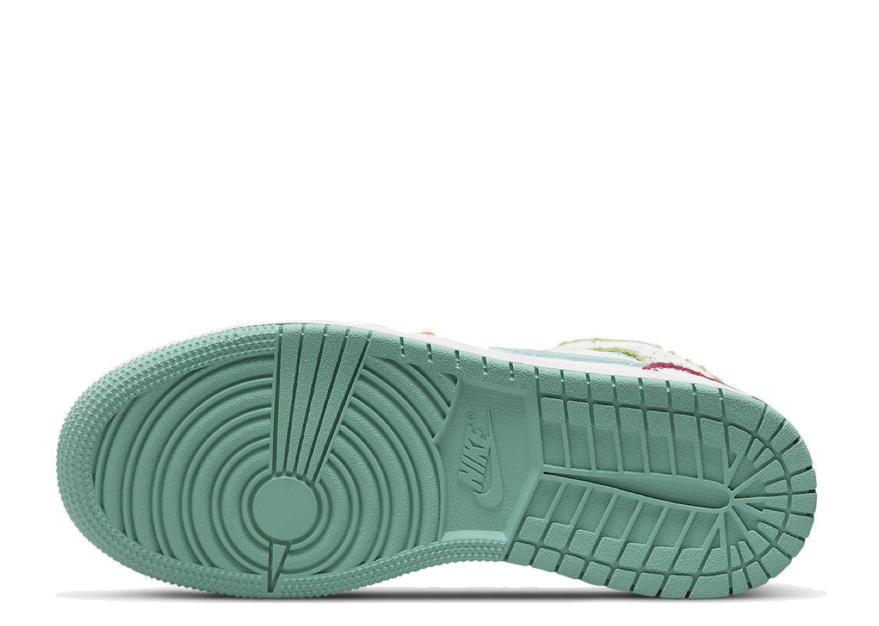 Air Jordan 1 Mid Multi Knit (Grade School) - photo 4