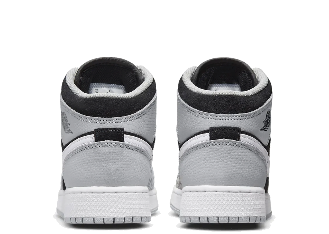 Air Jordan 1 Mid Elephant Print (Grade School) - photo 3