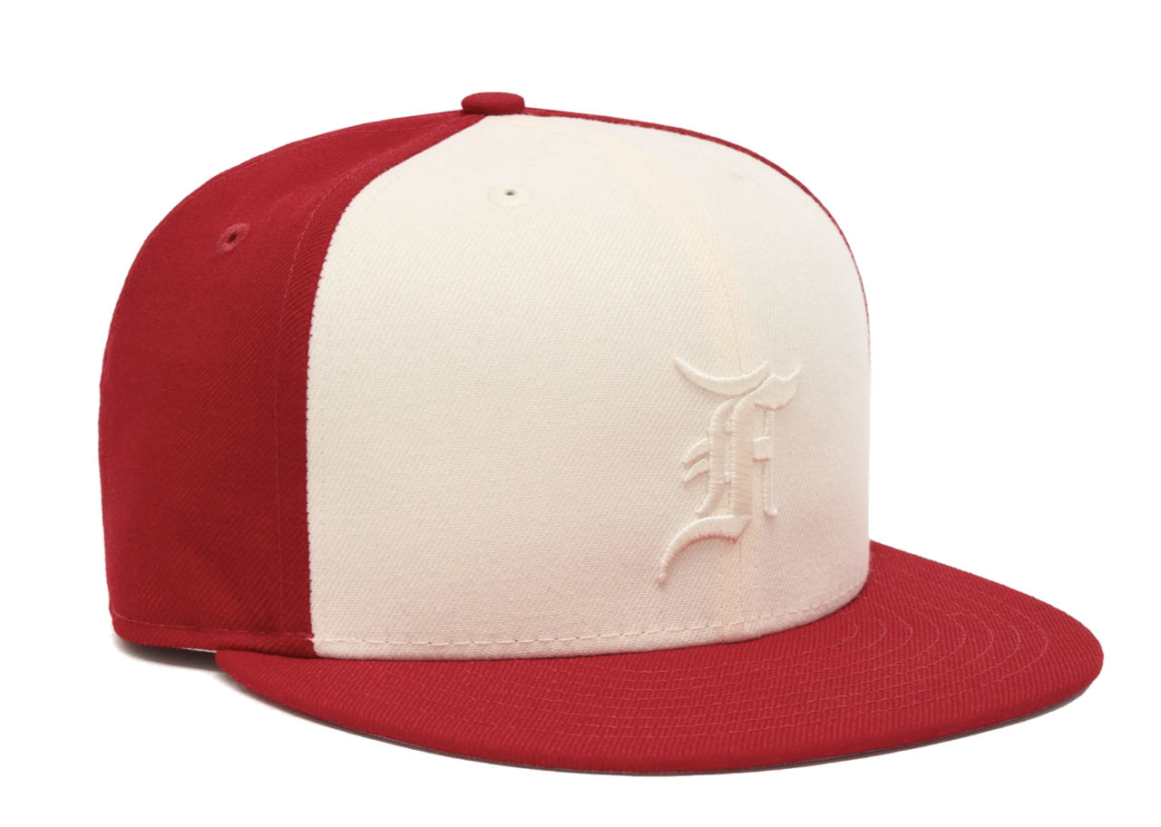Fear of God Essentials 59Fifty Fitted Hat Scarlet - photo 2