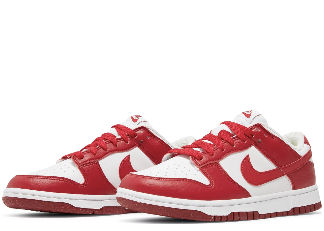 Nike Dunk Low Next Nature White Gym Red (Women's) - photo 2
