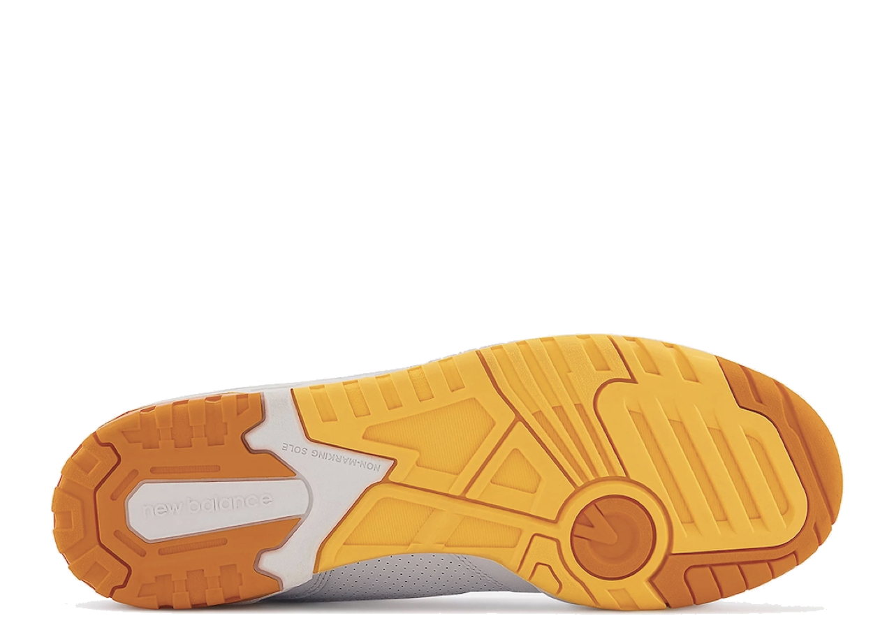 New Balance 550 White Vibrant Orange - photo 4