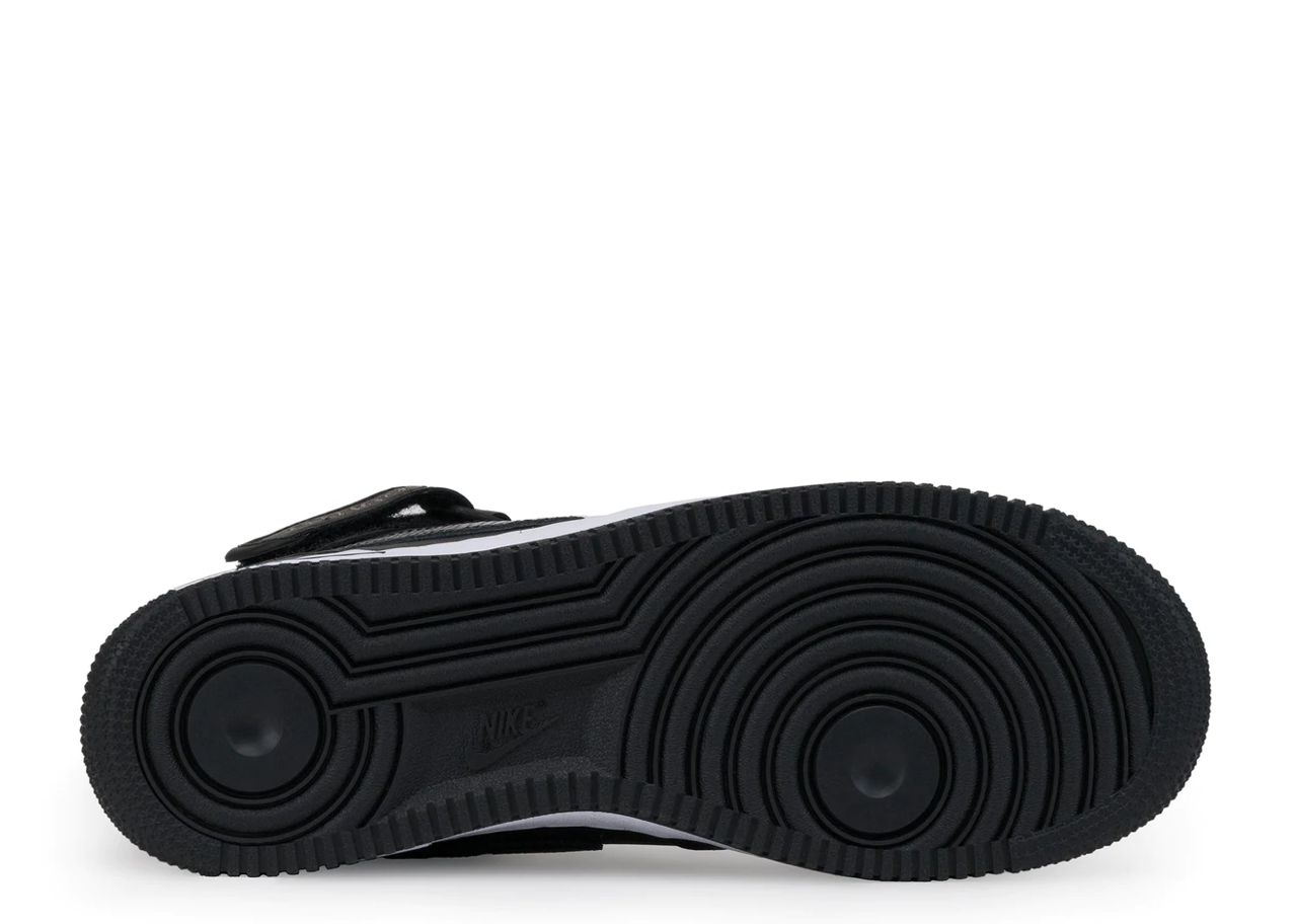Nike Air Force 1 Mid Stussy Black White - photo 4