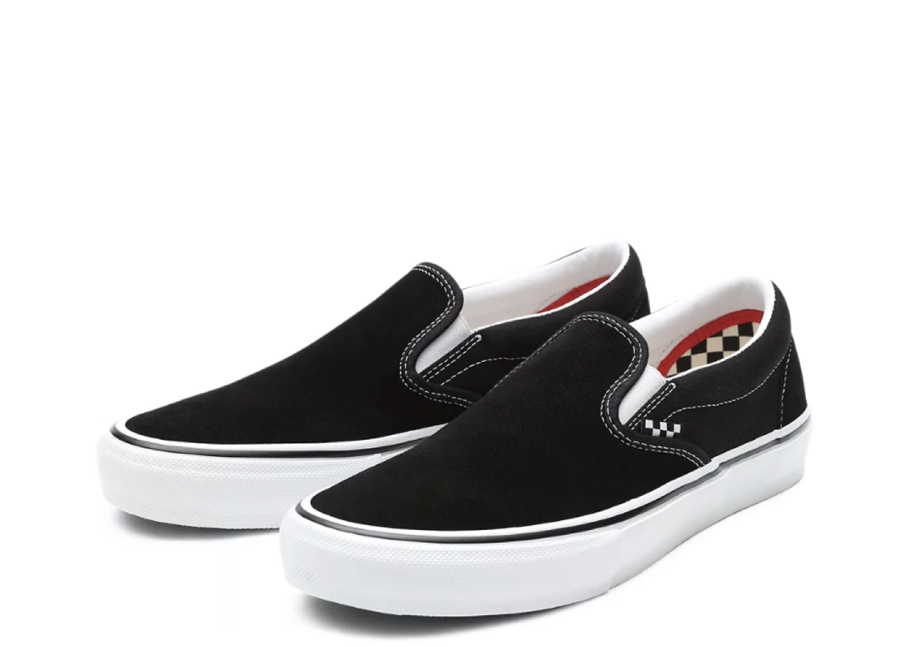 Vans Skate Slip-On Black White - photo 2