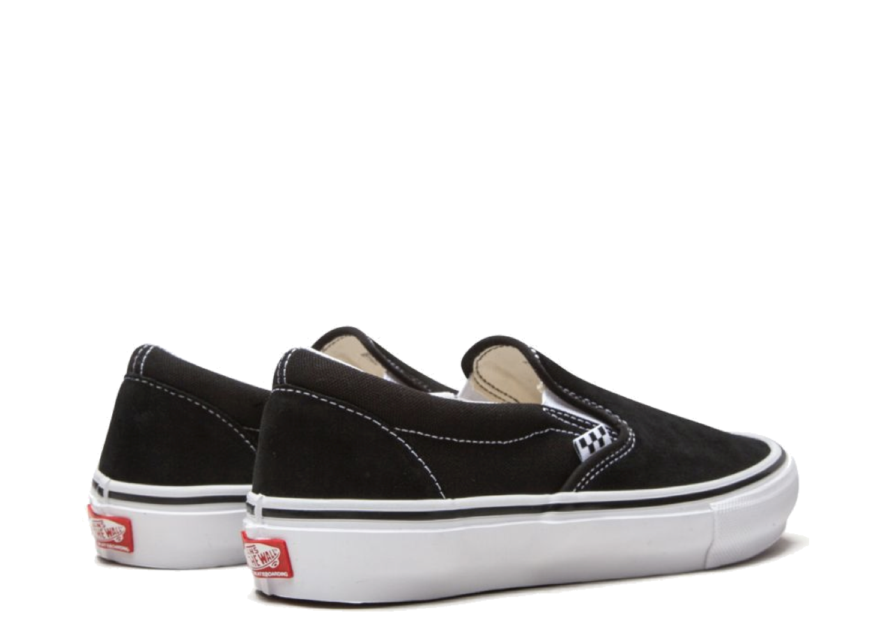 Vans Skate Slip-On Black White - photo 3