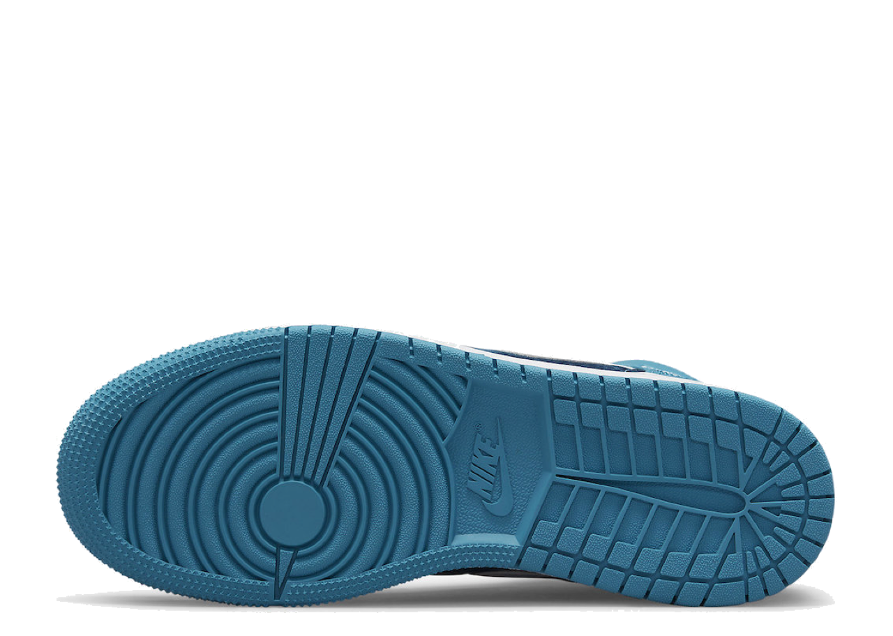 Air Jordan 1 Mid Washed Denim (Grade School) - photo 4