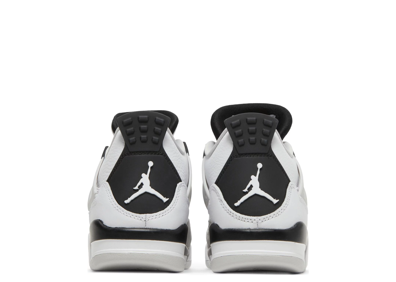 Jordan 4 Retro Military Black (Grade School) - photo 3