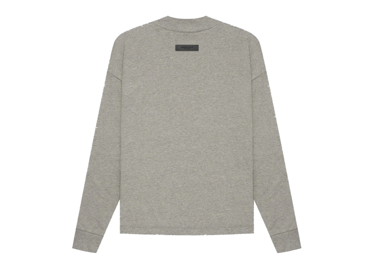 Fear of God Essentials LS T-shirt Dark Oatmeal - photo 2