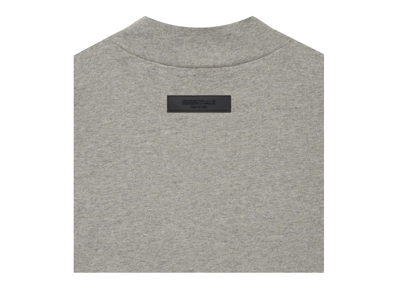 Fear of God Essentials LS T-shirt Dark Oatmeal - photo 4