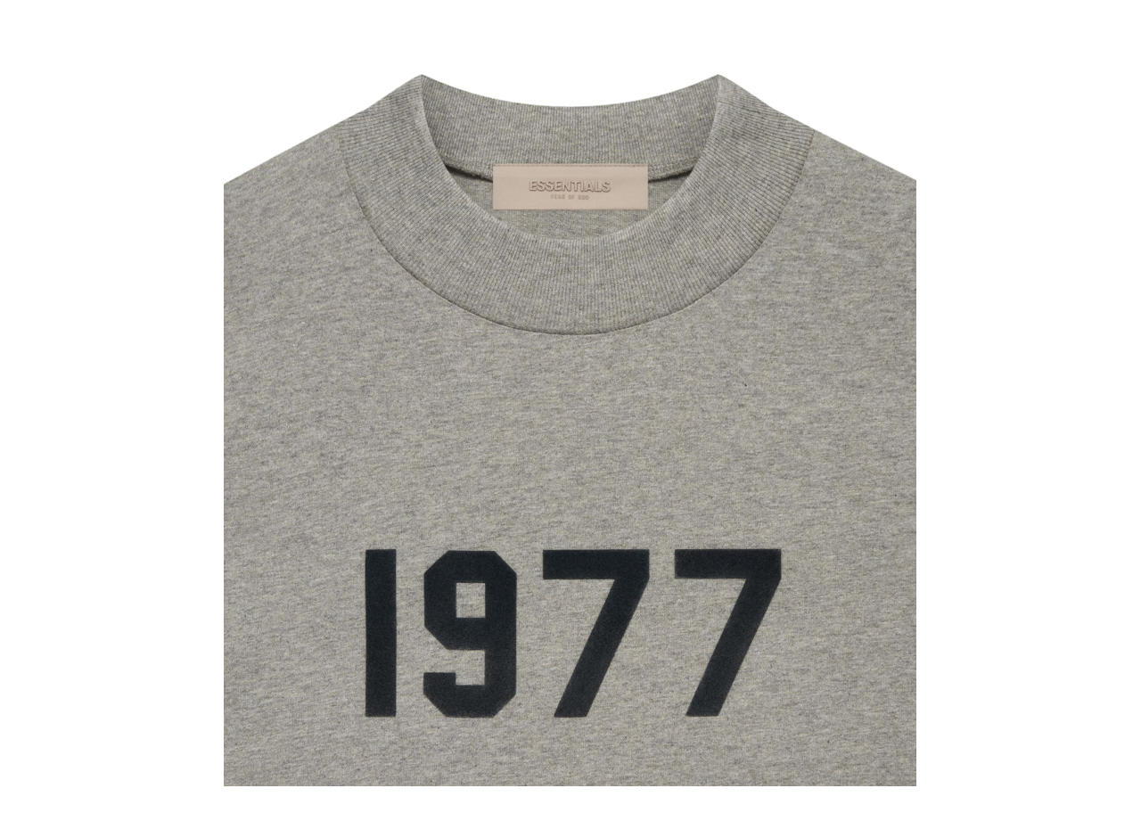 Fear of God Essentials LS T-shirt Dark Oatmeal - photo 3