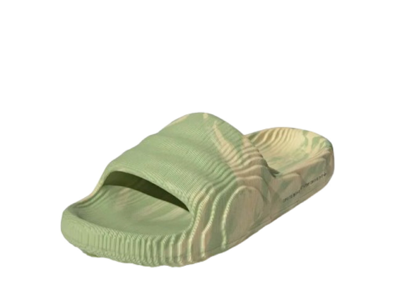 Adidas Adilette 22 Slides Magic Lime St Desert Sand - photo 2