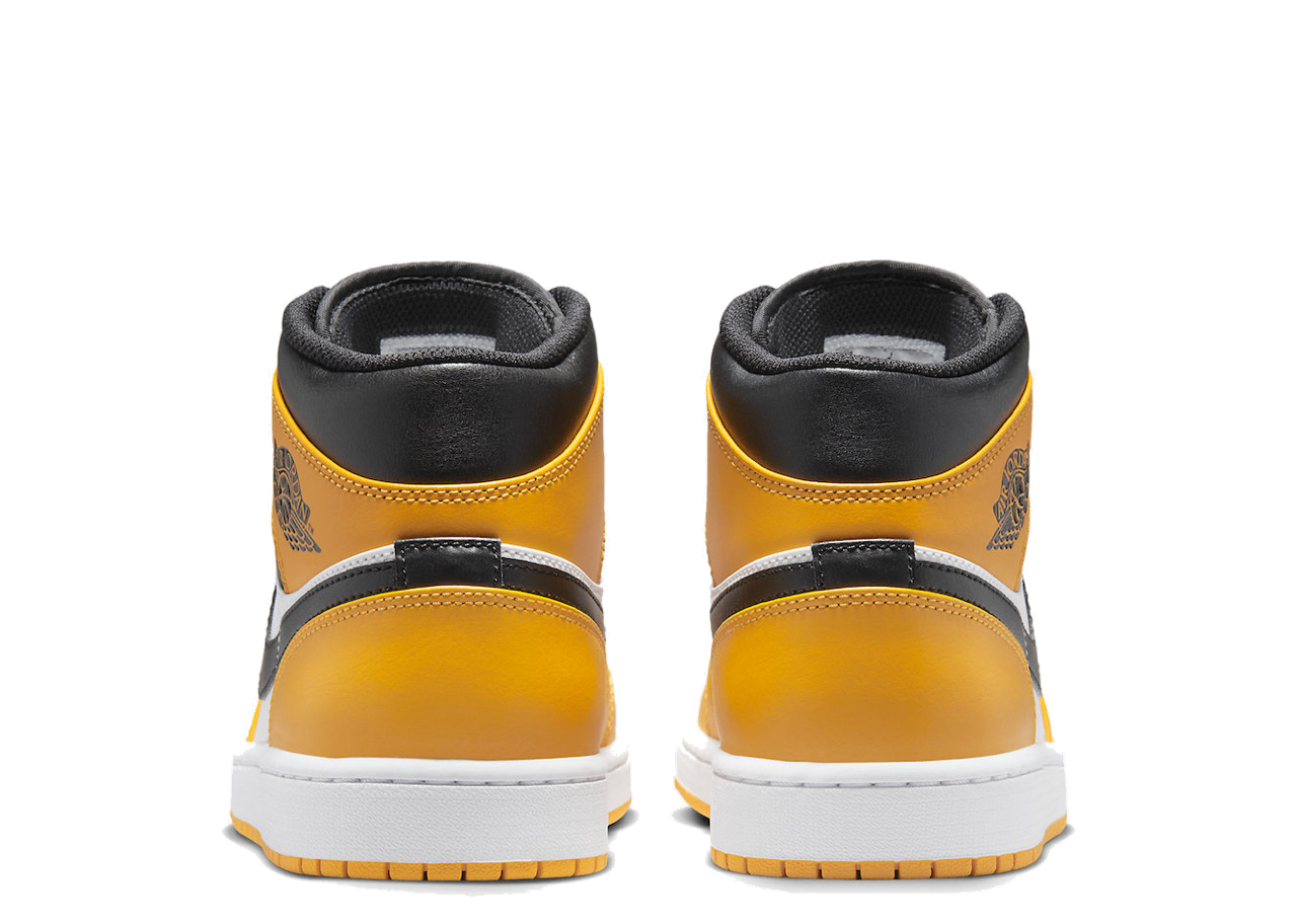Air Jordan 1 Mid Yellow Toe - photo 3