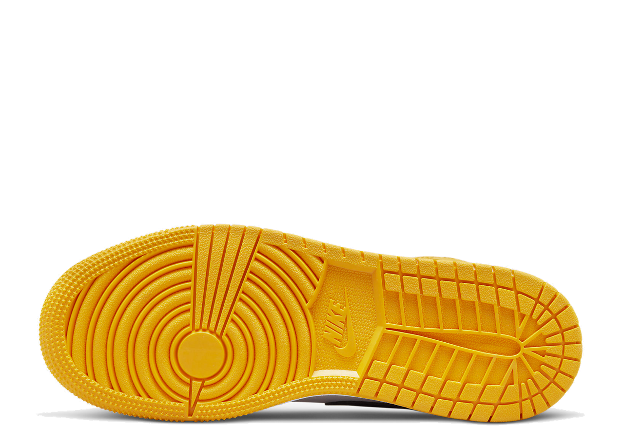 Air Jordan 1 Mid Yellow Toe - photo 4