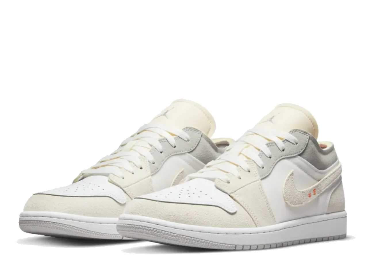 Air Jordan 1 Low Inside Out Cream White Light Grey - photo 2