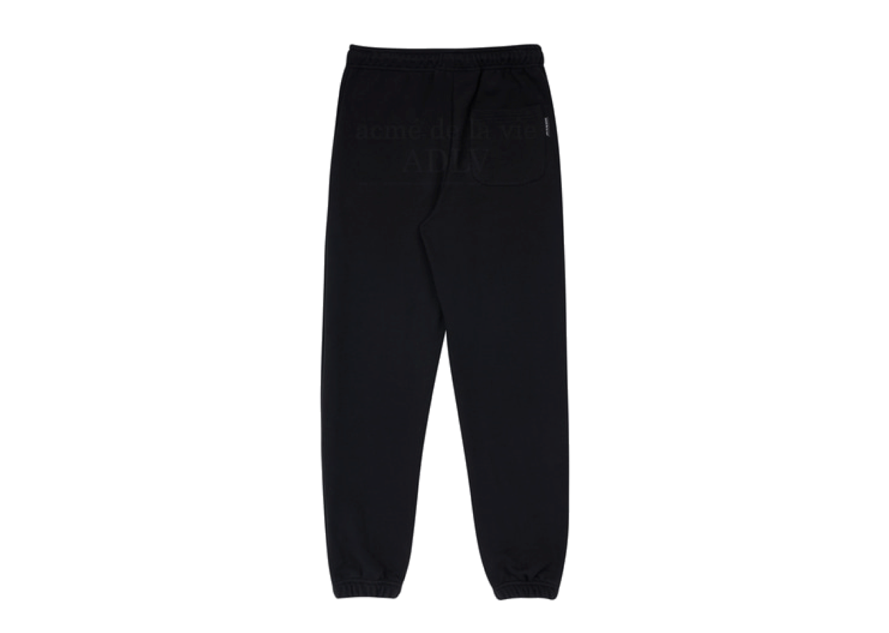Acme De La Vie A Logo Emblem Patch Training Pants Black - photo 2