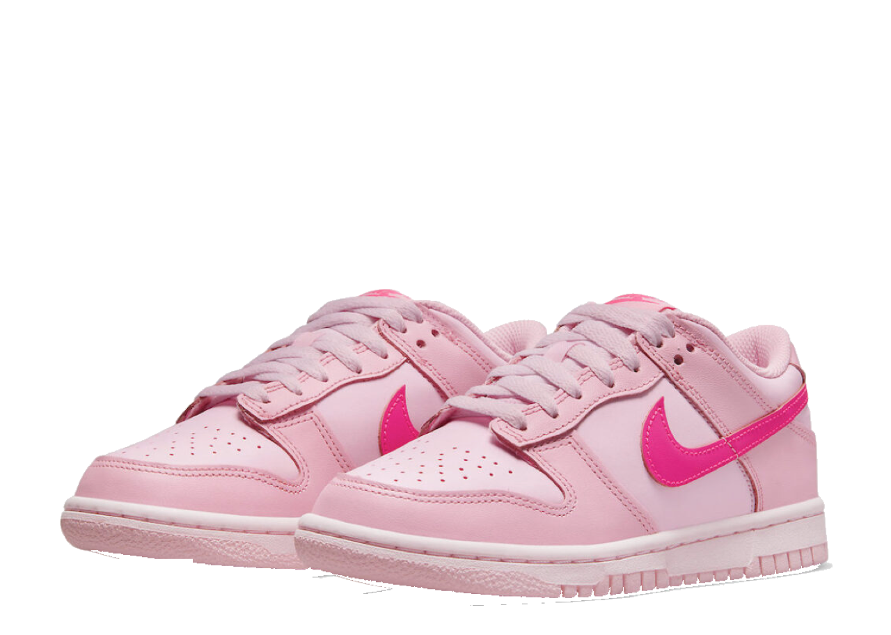 Nike Dunk Low Triple Pink (Pre-School) - photo 2