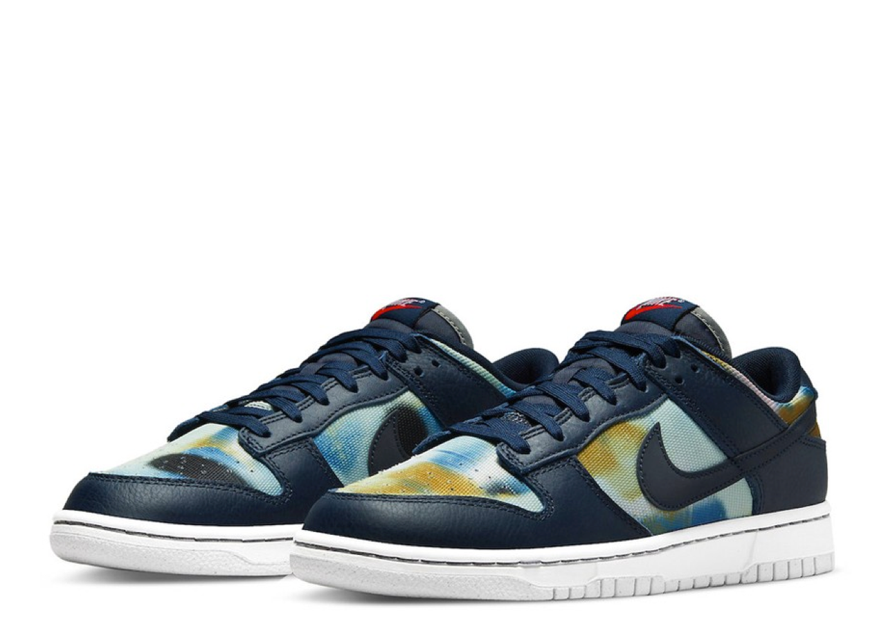 Nike Dunk Low Graffiti Navy - photo 2