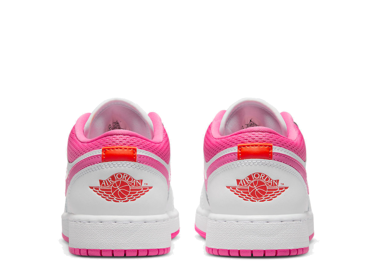 Air Jordan 1 Low Pinksicle Orange (Grade School) - photo 3