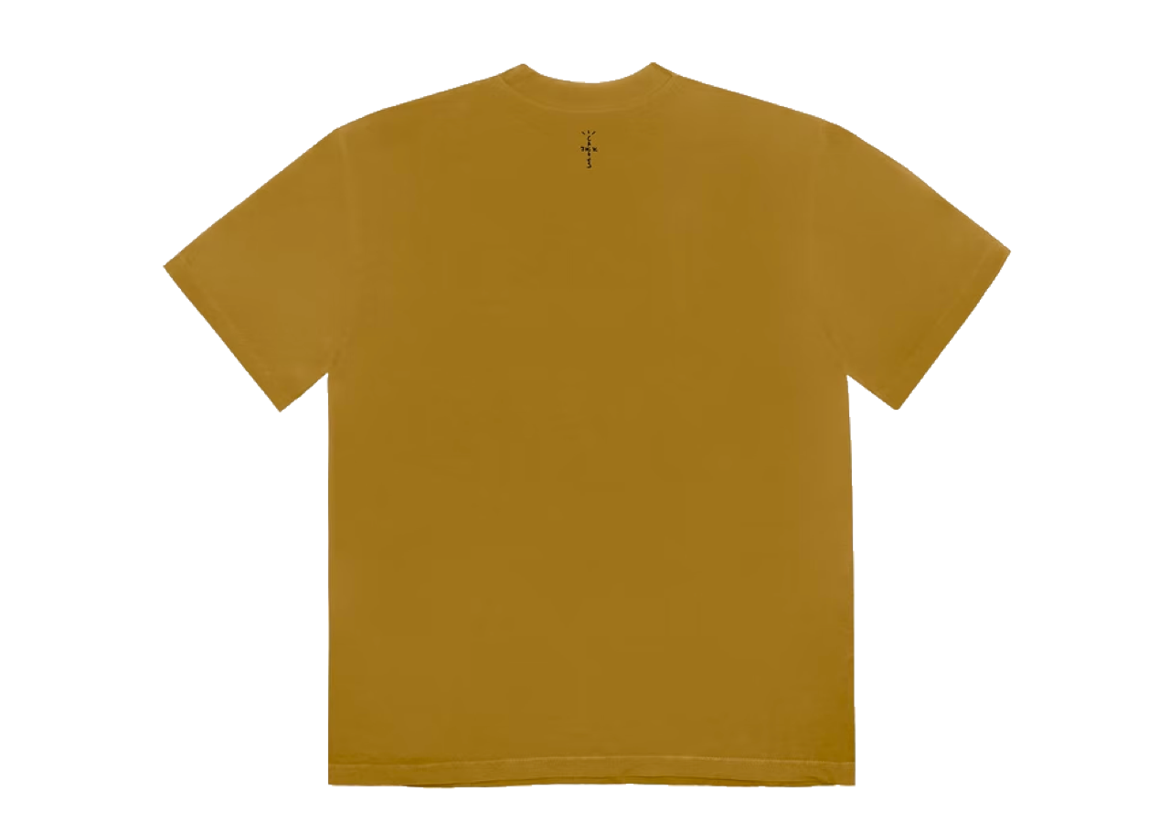 Travis Scott Cactus Jack Flower T-Shirt Gold - photo 2