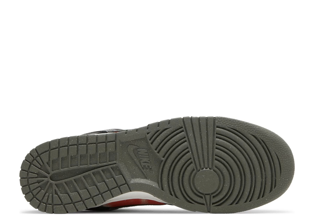 Nike Dunk Low Graffiti Black Red - photo 4
