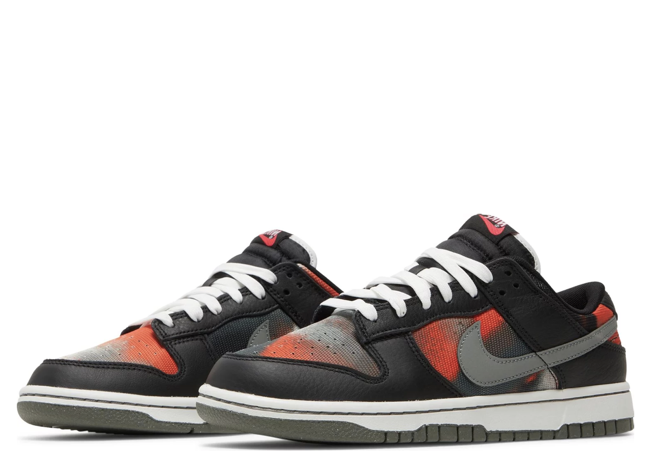 Nike Dunk Low Graffiti Black Red - photo 2