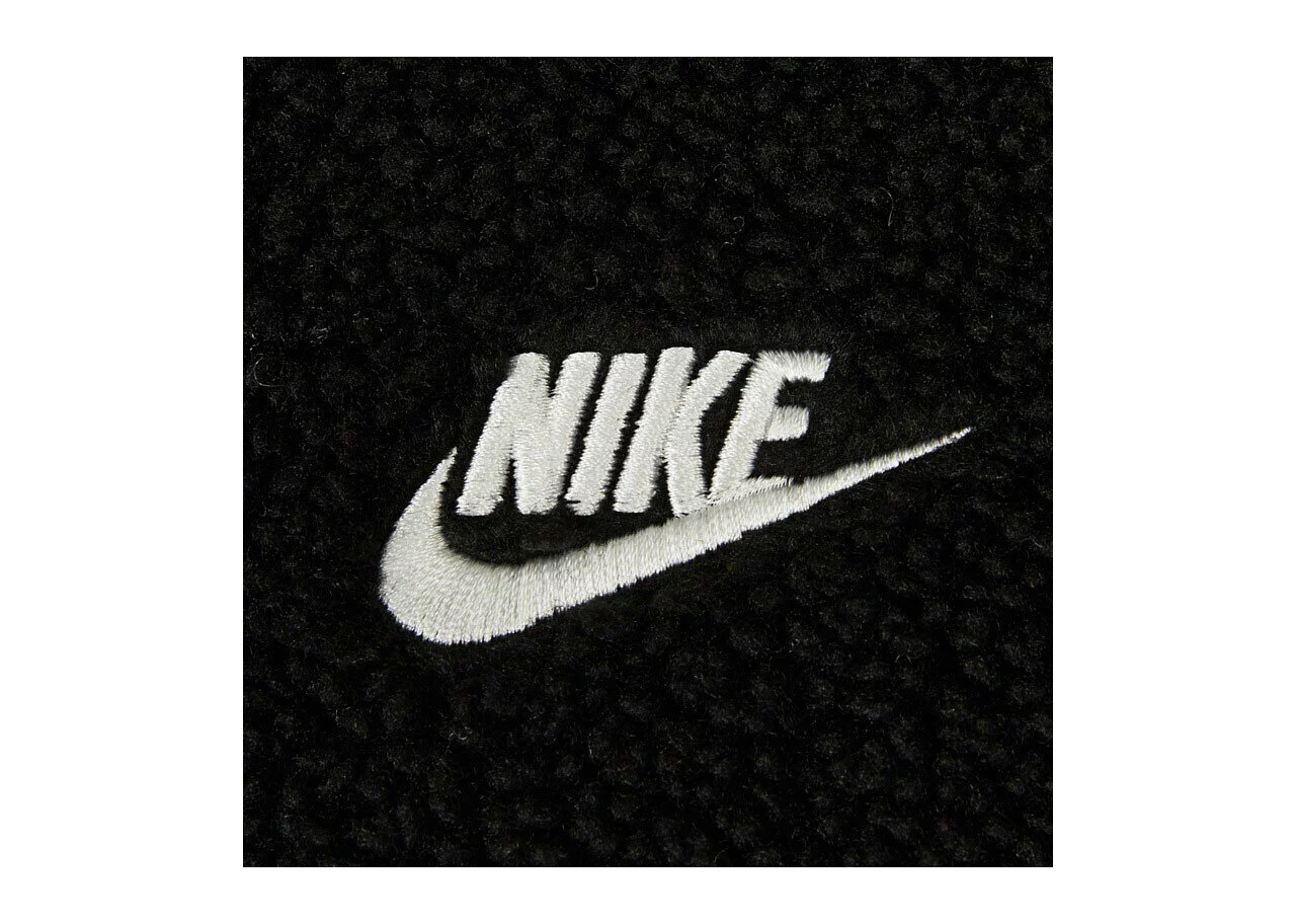 Nike Big Swoosh Reversible Boa Jacket Black White (Asia Sizing) - photo 4